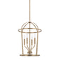 Capital Lighting - 528541AD - Four Light Foyer Pendant - Greyson - Aged Brass