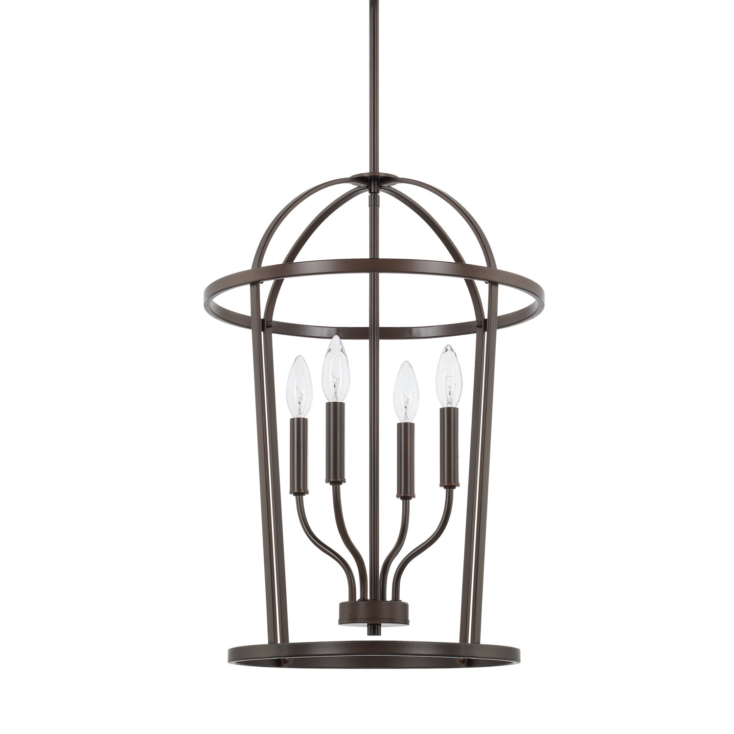 Capital Lighting - 528541BZ - Four Light Foyer Pendant - Greyson - Bronze