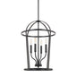 Capital Lighting - 528541MB - Four Light Foyer Pendant - Greyson - Matte Black