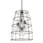 Capital Lighting - 529761NG-462 - Six Light Foyer Pendant - Turner - Nordic Grey