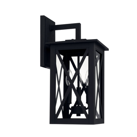 Capital Lighting - 926631BK - Three Light Outdoor Wall Lantern - Avondale - Black