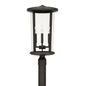 Capital Lighting - 926743OZ - Four Light Outdoor Post Lantern - Howell - Oiled Bronze