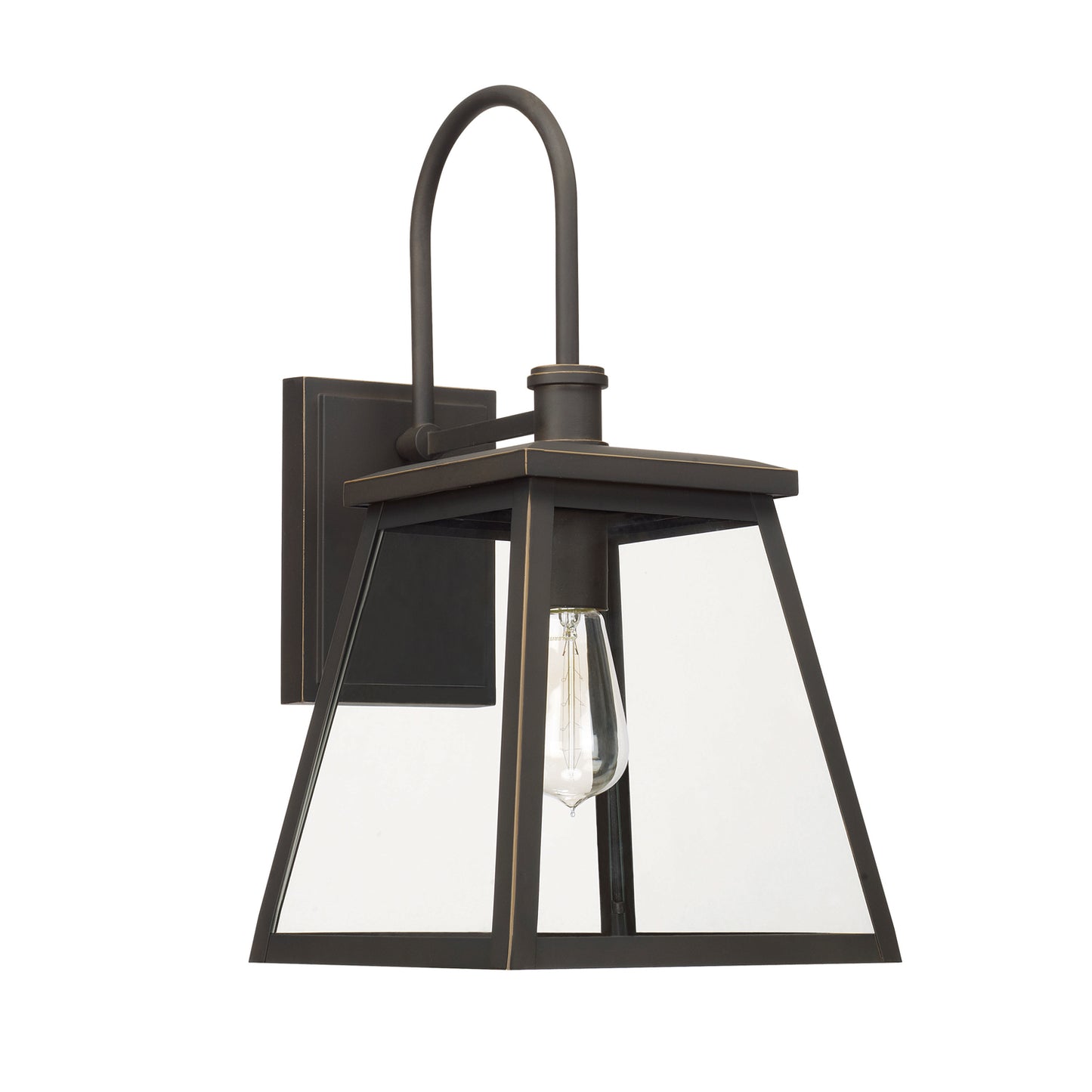 Capital Lighting - 926812OZ - One Light Outdoor Wall Lantern - Belmore - Oiled Bronze