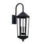 Capital Lighting - 926931BK - Three Light Outdoor Wall Lantern - Ellsworth - Black