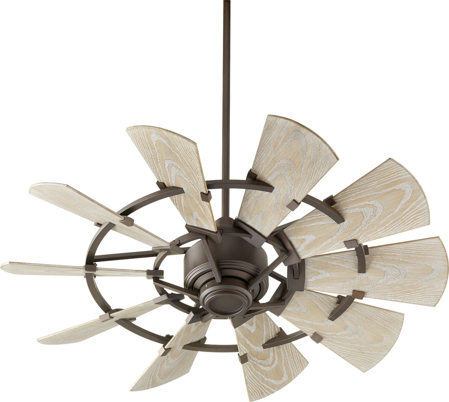 Quorum - 194410-86 - 44"Patio Fan - Windmill - Oiled Bronze