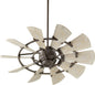 Quorum - 194410-86 - 44"Patio Fan - Windmill - Oiled Bronze