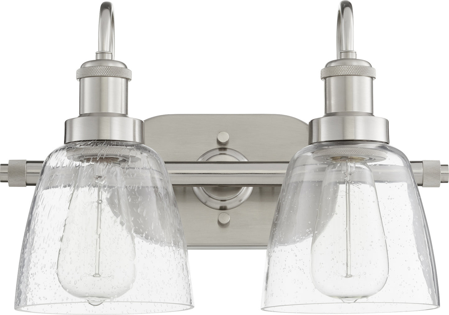 Quorum - 508-2-65 - Two Light Vanity - 508 Vanities - Satin Nickel