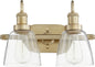 Quorum - 508-2-80 - Two Light Vanity - 508 Vanities - Aged Brass