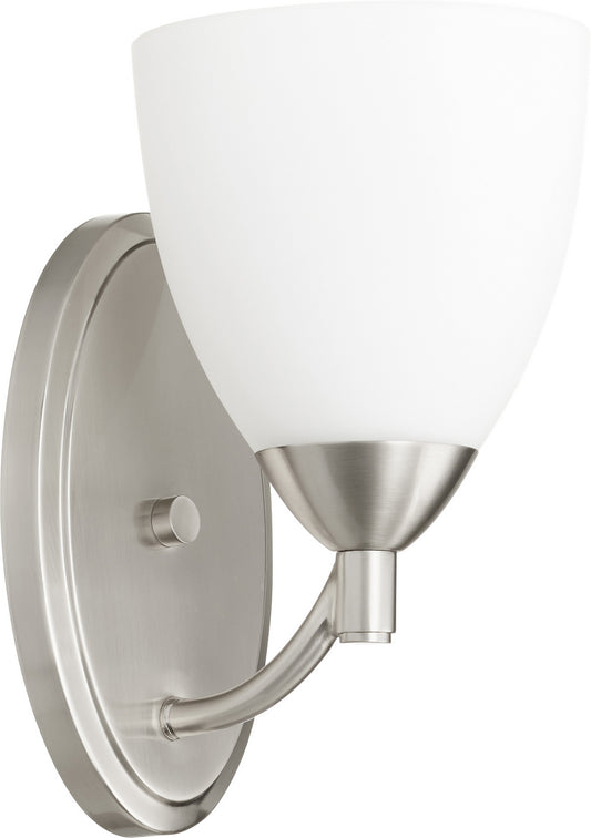 Quorum - 5569-1-65 - One Light Wall Mount - Barkley - Satin Nickel