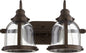 Quorum - 586-2-86 - Two Light Vanity - Banded Lighting Series - Oiled Bronze