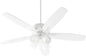 Quorum - 70525-408 - 52"Ceiling Fan - Breeze - Studio White