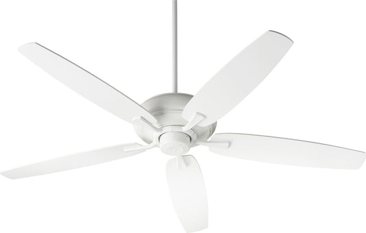 Quorum - 90565-8 - 56"Ceiling Fan - Apex - Studio White