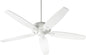 Quorum - 90565-8 - 56"Ceiling Fan - Apex - Studio White