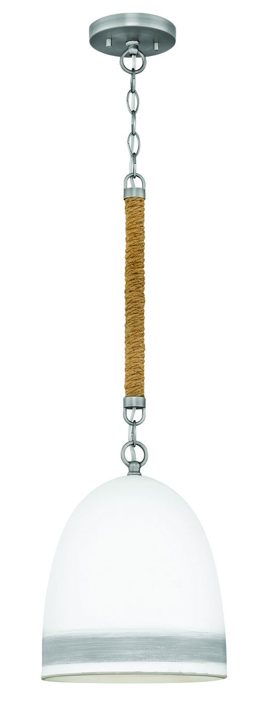 Hinkley - 3364AN-GR - LED Pendant - Nash - Antique Nickel