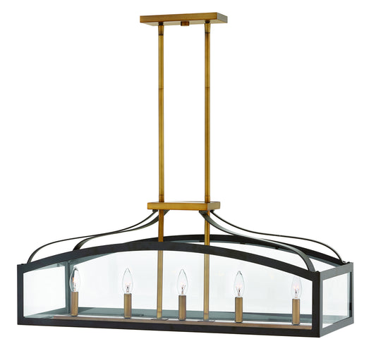 Hinkley - 3416BZ - LED Linear Chandelier - Clarendon - Bronze