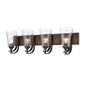 Millennium - 1494-RBZ - Four Light Vanity - Natalie - Rubbed Bronze