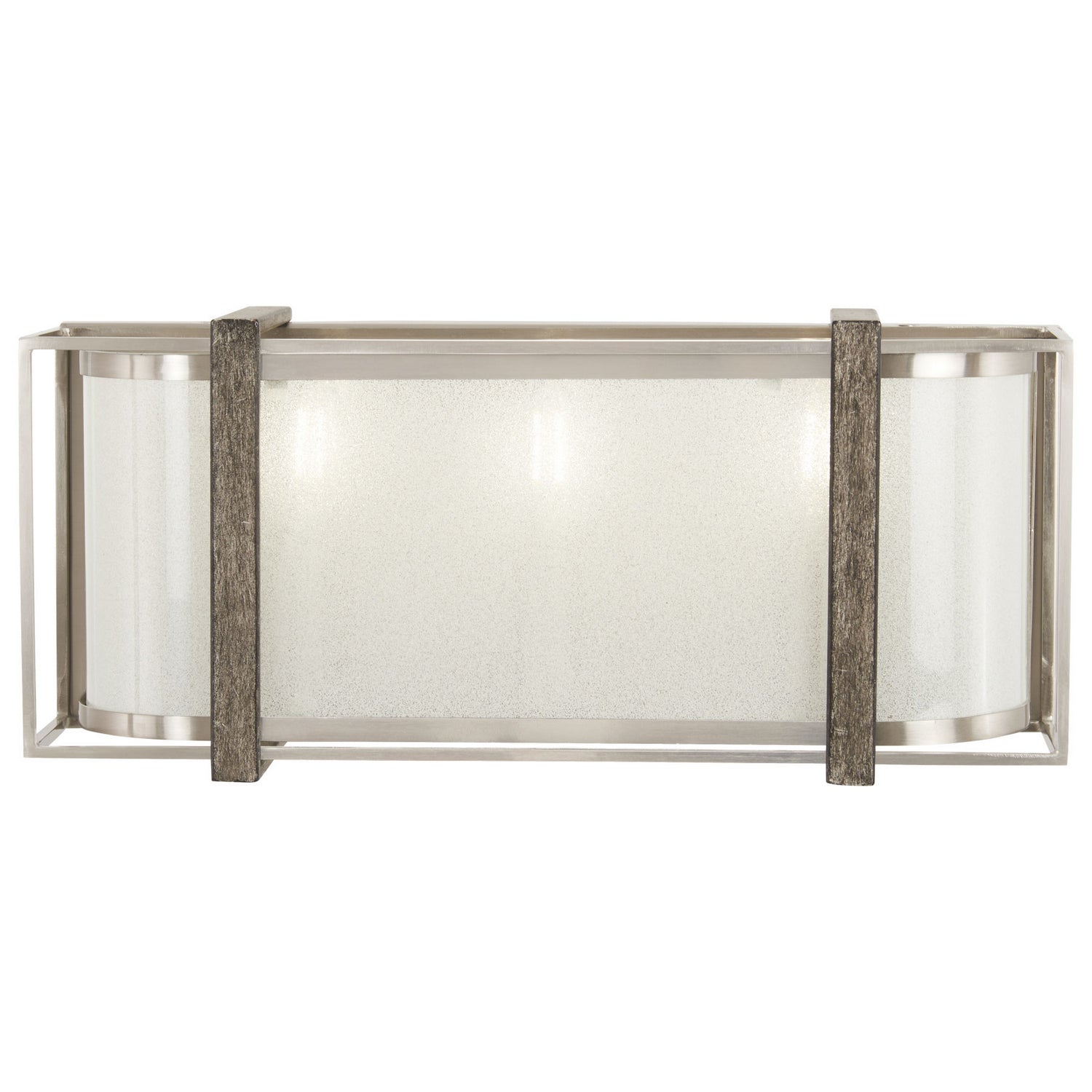 Minka-Lavery - 4563-098 - Three Light Bath - Tyson'S Gate - Brushed Nickel W/Shale Wood