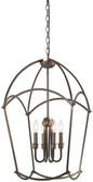 Minka-Lavery - 4774-281 - Four Light Pendant - Jupiter'S Canopy - Harvard Court Bronze (Plated)