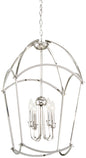 Minka-Lavery - 4774-613 - Four Light Pendant - Jupiter'S Canopy - Polished Nickel
