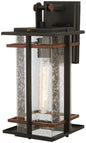 Minka-Lavery - 72492-68 - One Light Outdoor Wall Mount - San Marcos - Coal W/Antique Copper Accents