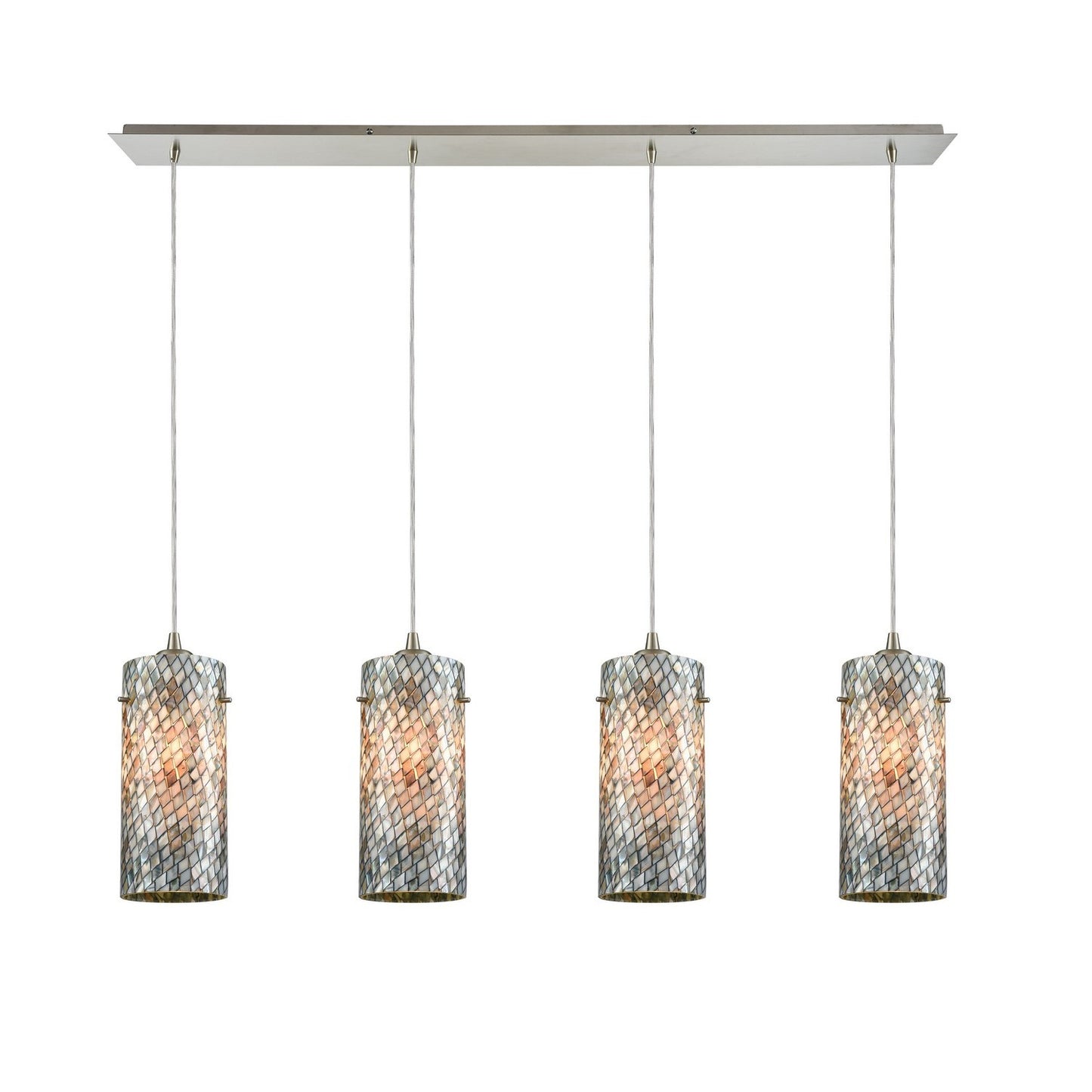 ELK Home - 10447/4LP - Four Light Pendant - Capri - Satin Nickel