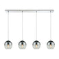 ELK Home - 10492/4LP - Four Light Pendant - Revelo - Polished Chrome