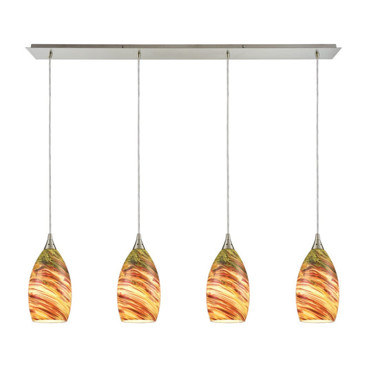 ELK Home - 10630/4LP - Four Light Pendant - Collanino - Satin Nickel