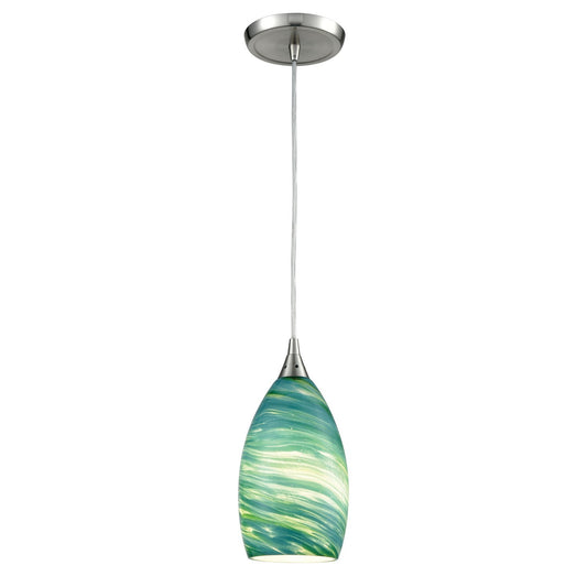 ELK Home - 10650/1 - One Light Mini Pendant - Collanino - Satin Nickel