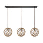 ELK Home - 10715/3LP - Three Light Pendant - Coastal Inlet - Oil Rubbed Bronze