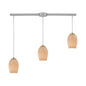 ELK Home - 10930/3L - Three Light Pendant - Villiska - Satin Nickel