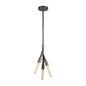 ELK Home - 11848/3 - Three Light Pendant - Free Form - Dark Graphite