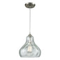 ELK Home - 25100/1 - One Light Mini Pendant - Belmont - Satin Nickel
