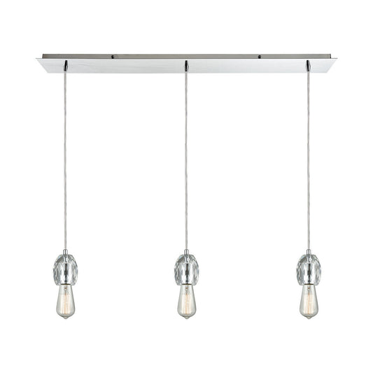 ELK Home - 33220/3LP - Three Light Pendant - Socketholder - Polished Chrome