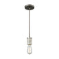 ELK Home - 33235/1 - One Light Mini Pendant - Socketholder - Weathered Zinc