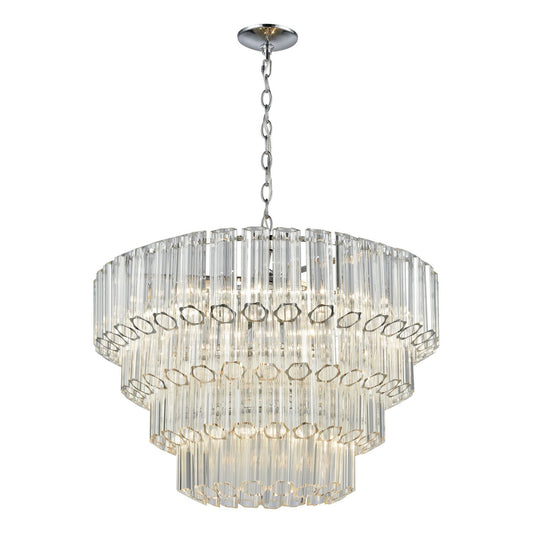 ELK Home - 46313/7 - Seven Light Chandelier - Carrington - Polished Chrome