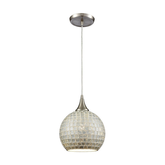ELK Home - 529-1SLV - One Light Mini Pendant - Fusion - Satin Nickel