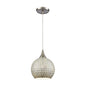 ELK Home - 529-1SLV - One Light Mini Pendant - Fusion - Satin Nickel