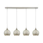 ELK Home - 529-4LP-SLV - Four Light Pendant - Fusion - Satin Nickel