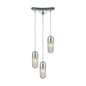ELK Home - 56661/3 - Three Light Pendant - Capsula - Polished Chrome