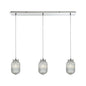 ELK Home - 56662/3LP - Three Light Pendant - Dubois - Polished Chrome