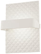 George Kovacs - P1774-044B-L - LED Wall Sconce - Quilted - Matte White