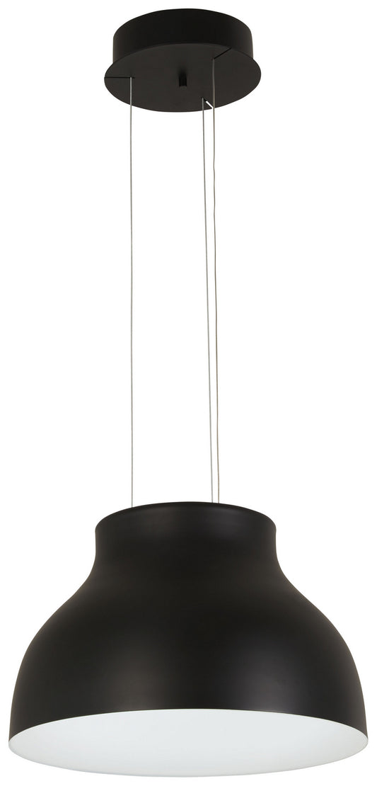 George Kovacs - P1780-066A-L - LED Pendant - Kettle Up - Matte Black