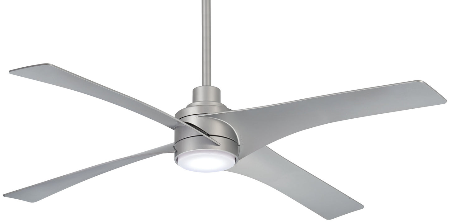 Minka Aire - F543L-SL - 56"Ceiling Fan - Swept - Silver