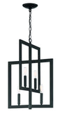 Craftmade - 44934-ESP - Four Light Foyer Pendant - Portrait - Espresso