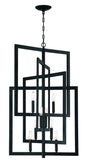 Craftmade - 44938-ESP - Eight Light Foyer Pendant - Portrait - Espresso