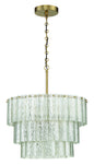 Craftmade - 48690-SB - 12 Light Pendant - Museo - Satin Brass