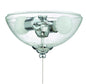 Craftmade - LK415-LED - LED Fan Light Kit - Light Kit-Bowl,Energy Star - Clear Seeded