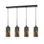 Cal Lighting - FX-3641-4 - Four Light Chandelier - Wood