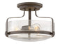 Hinkley - 3641OZ-CS - LED Semi-Flush Mount - Harper - Oil Rubbed Bronze