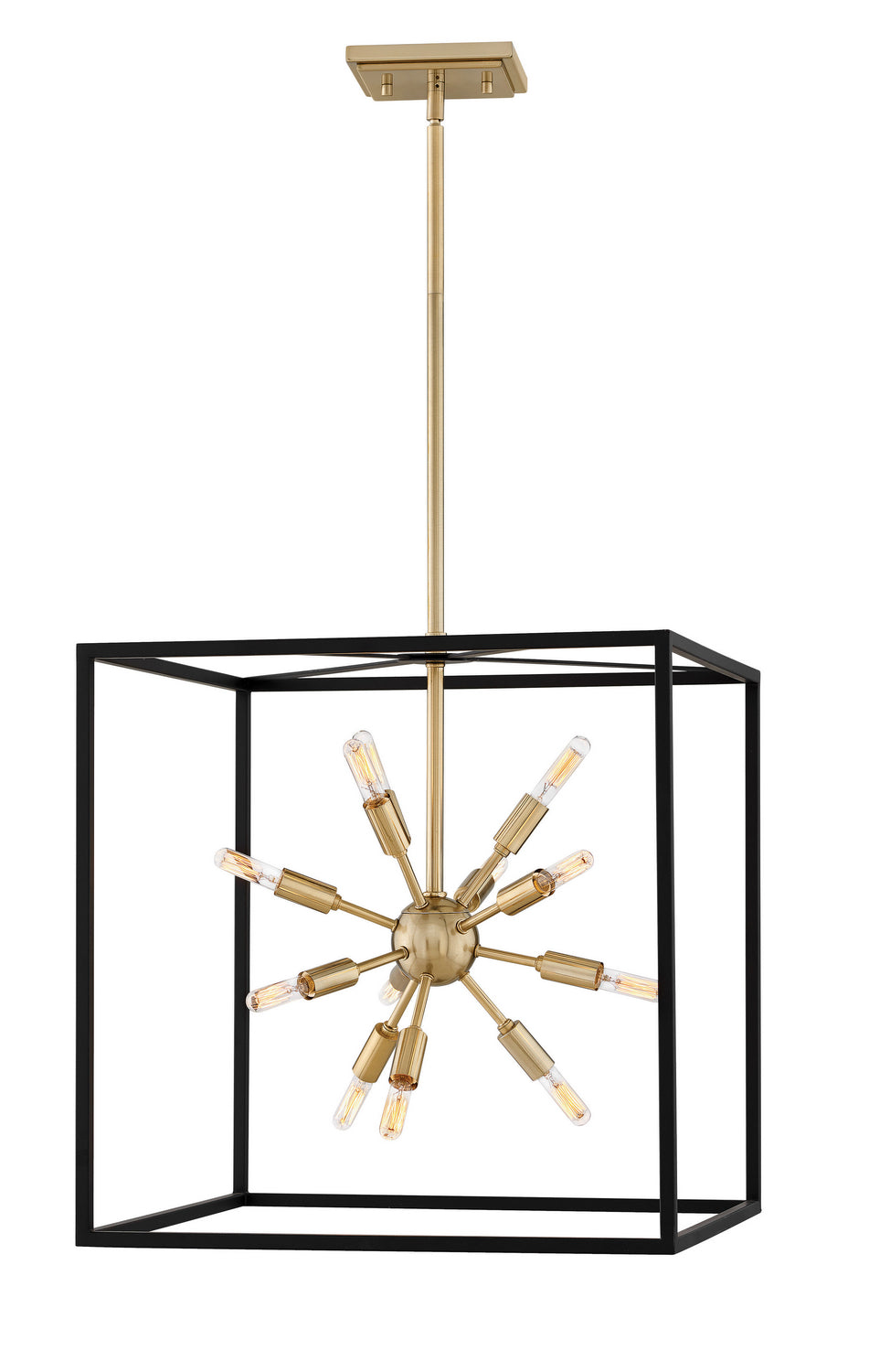 Hinkley - 46314BLK - LED Pendant - Aros - Black